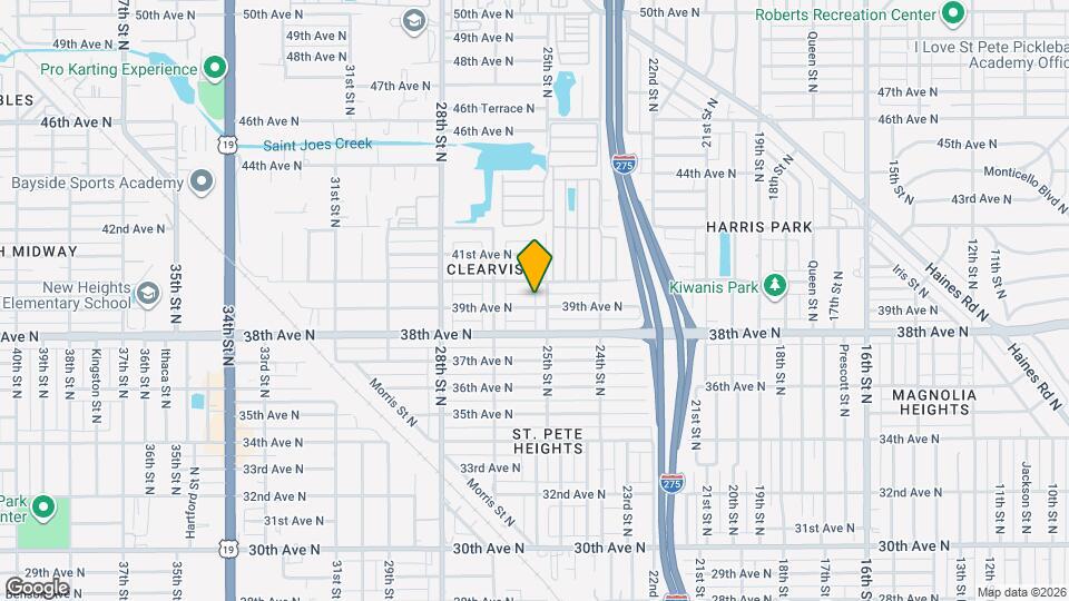 2519 39th Ave N Mapa y Detalles de la Ubicación