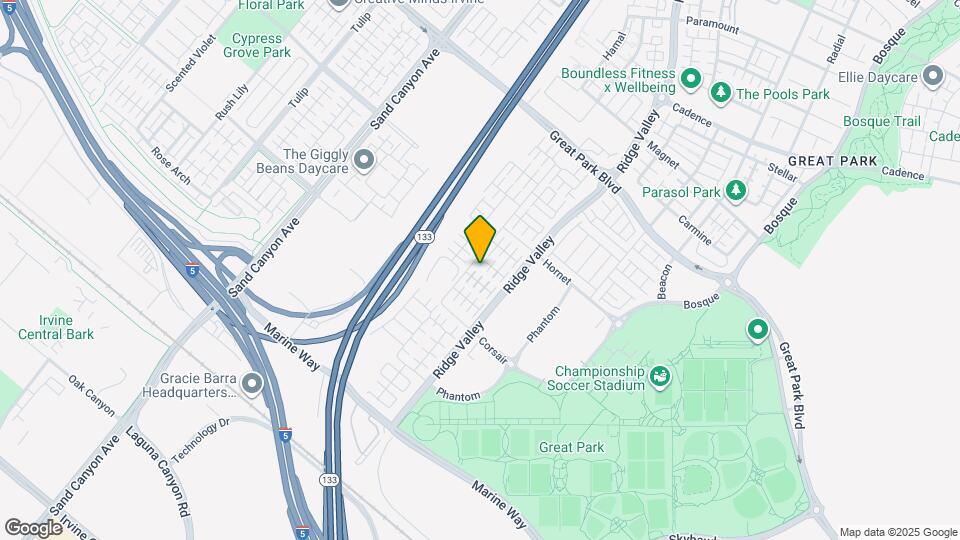 121 Holly Springs Map and Location Details