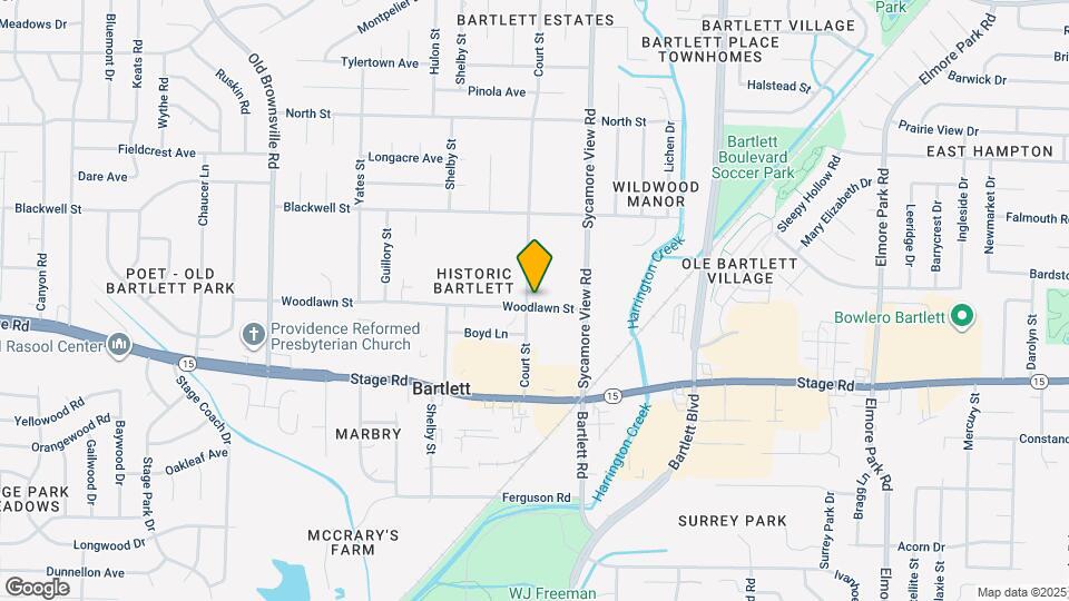 5786 Woodlawn St Map and Location Details
