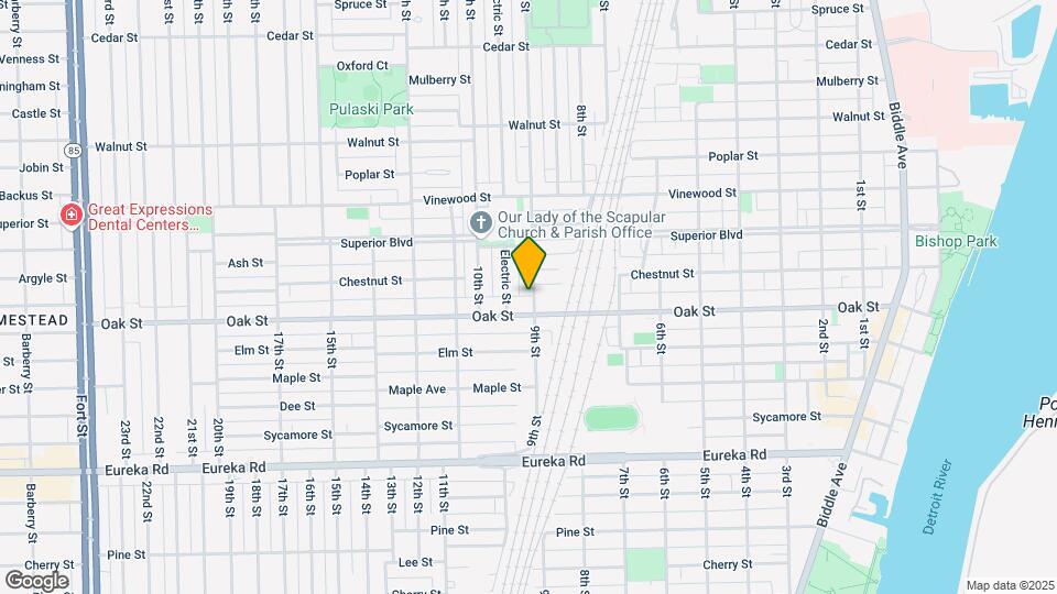 2830 9th St, Unit Carriage House Map and Location Details