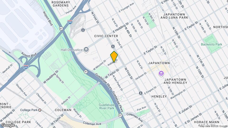 743 Miller St Mapa y Detalles de la Ubicación