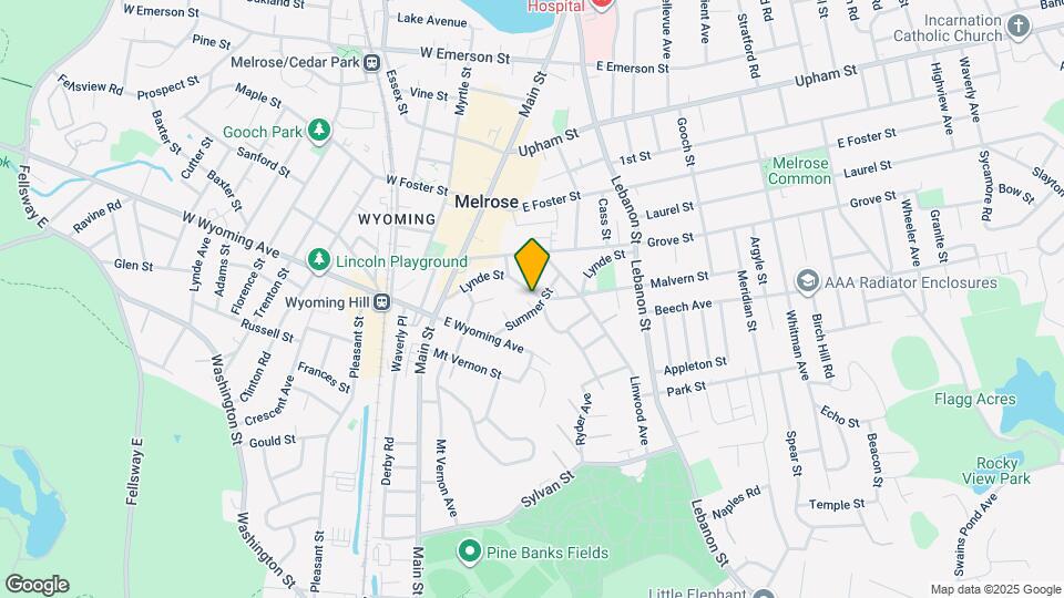 85 Lynde St Map and Location Details