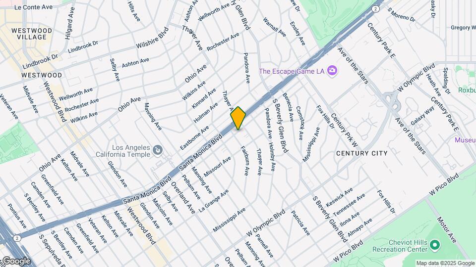 1816 Fairburn Ave Map and Location Details