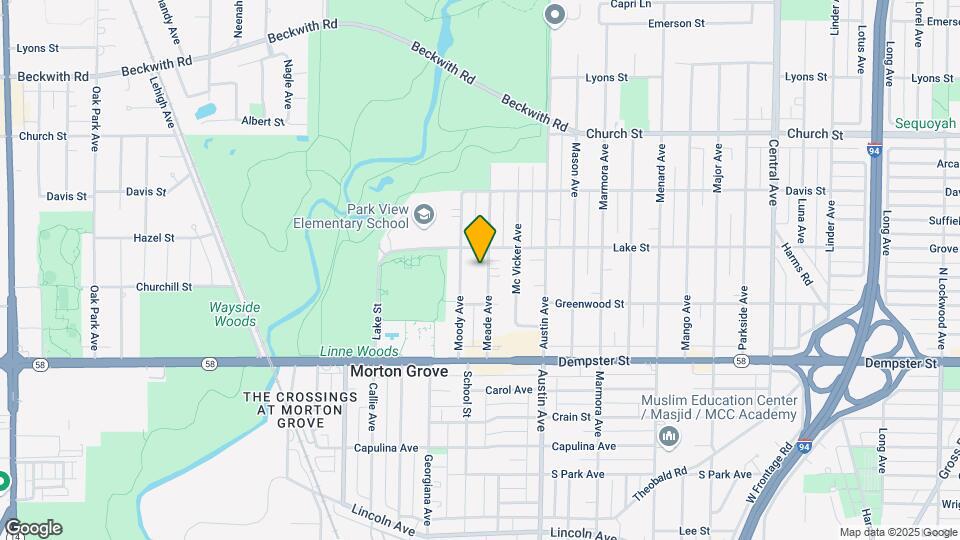 8930 Meade Ave Map and Location Details