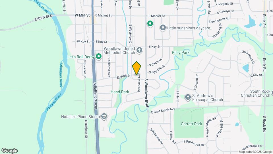 545 Riverview Ave Map and Location Details