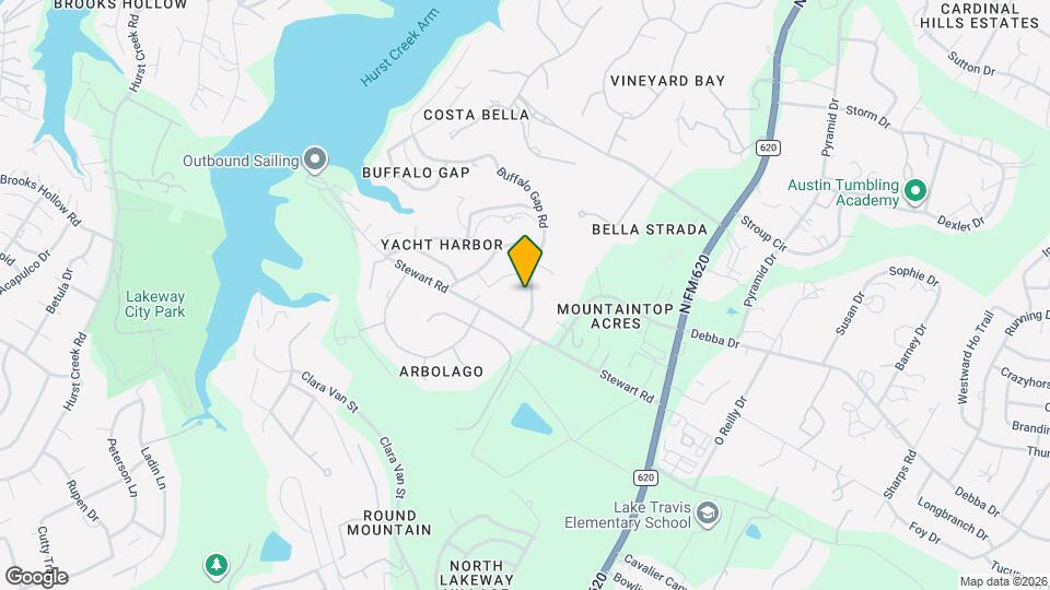 1104 Buffalo Gap Rd Mapa y Detalles de la Ubicación