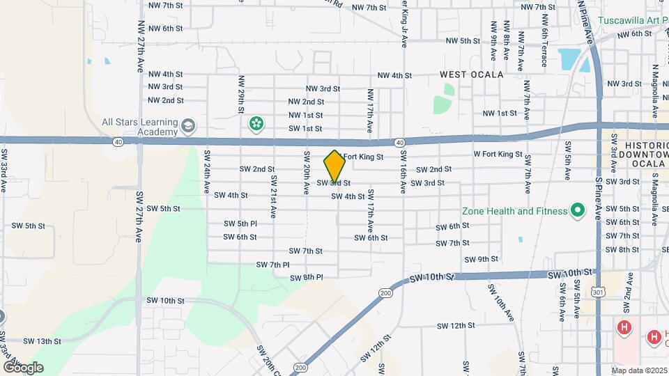 306 SW 19th Ave Map and Location Details
