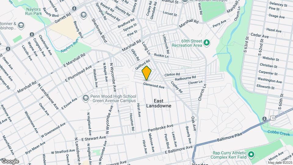 420 Glenwood Ave Map and Location Details