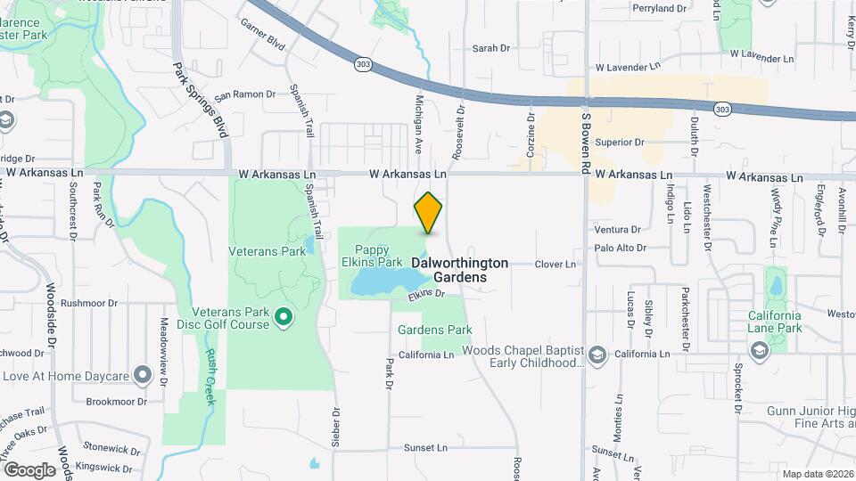 2416 Roosevelt Dr Map and Location Details