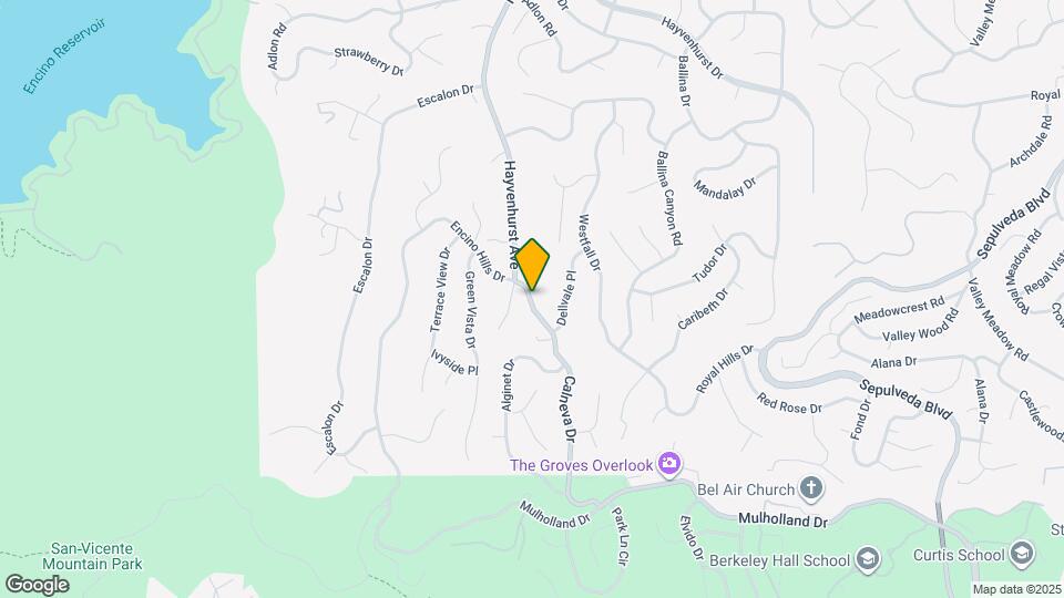 16679 Calneva Dr Map and Location Details