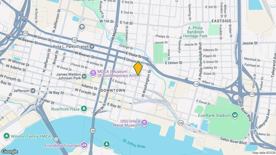 506 N Liberty St Map and Location Details