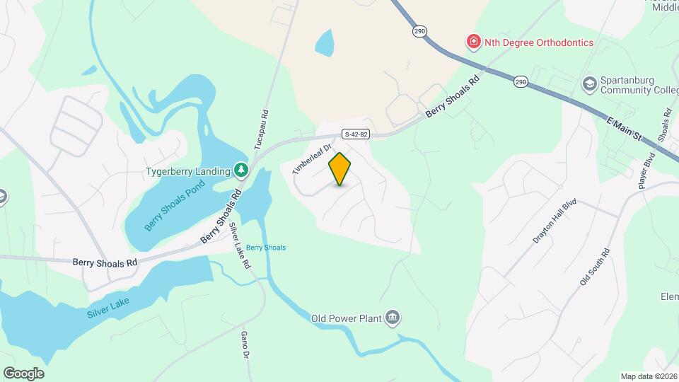 418 Rolling Pines Ln Map and Location Details