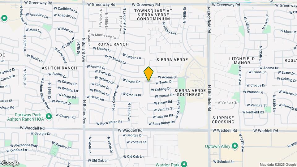 14360 N 142nd Ln Map and Location Details