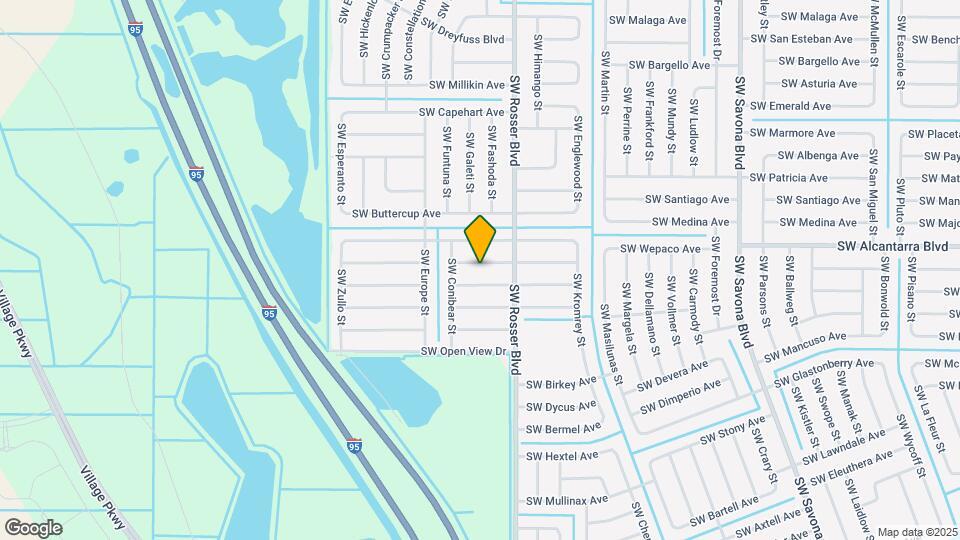 1752 SW Starman Ave Map and Location Details