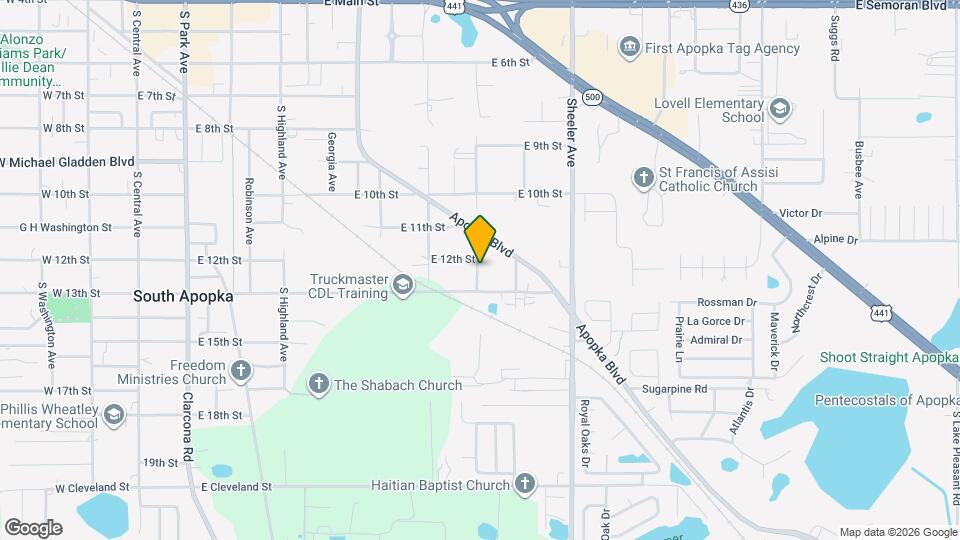 1145 S Christiana Ave Map and Location Details