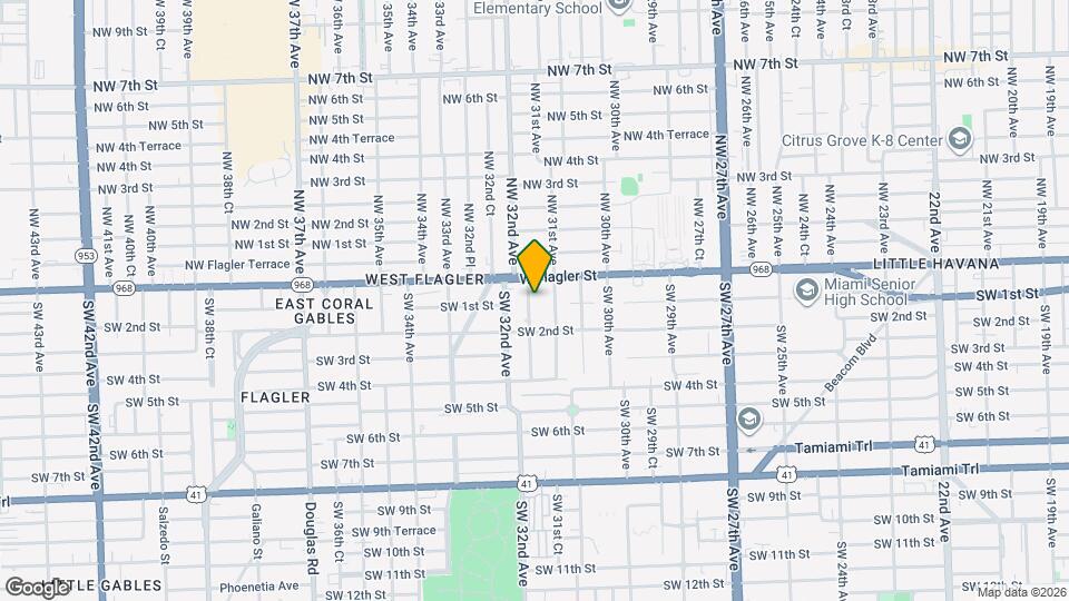 41 SW 31st Ct Map and Location Details