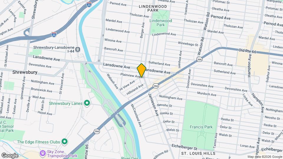 4609 Jamieson Ave, Unit #2 Floor South Map and Location Details