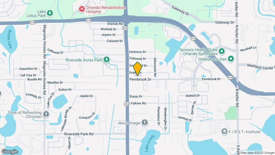 2611 Pembrook Dr Map and Location Details