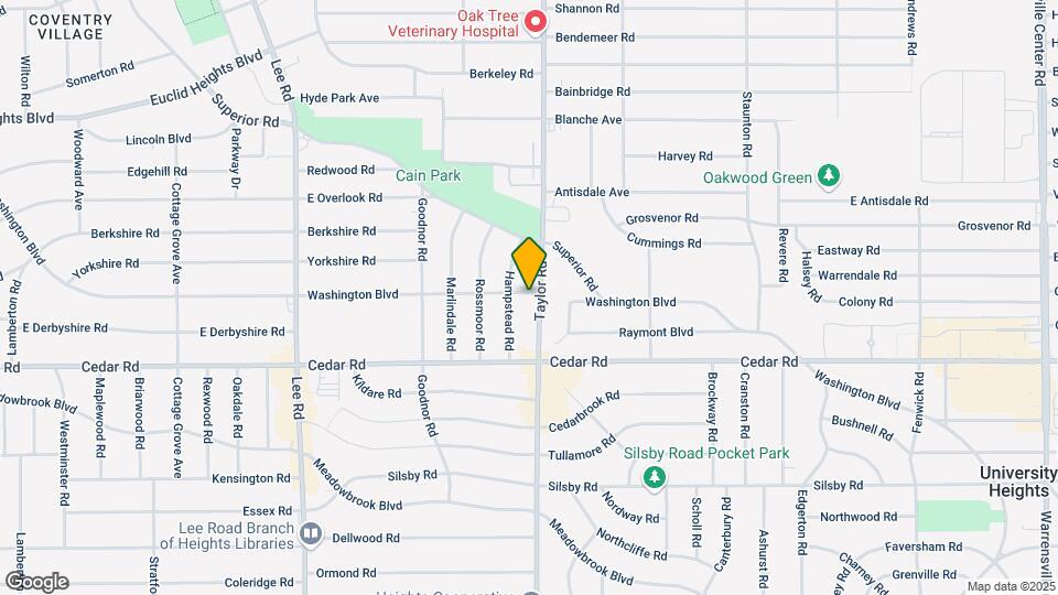 2079 S Taylor Rd Map and Location Details