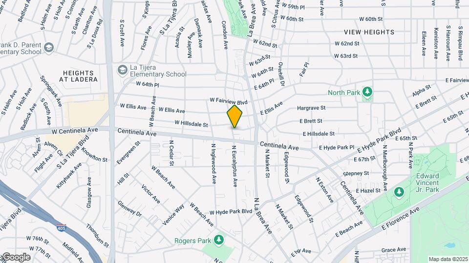 144 W Hillsdale St Mapa y Detalles de la Ubicación