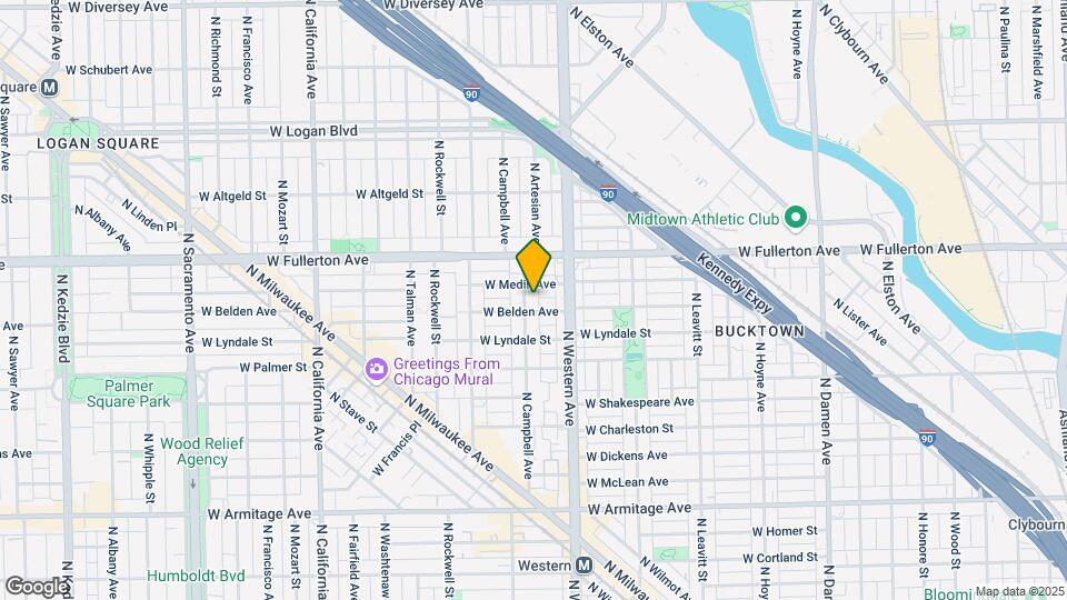 2309 N Campbell Ave Map and Location Details