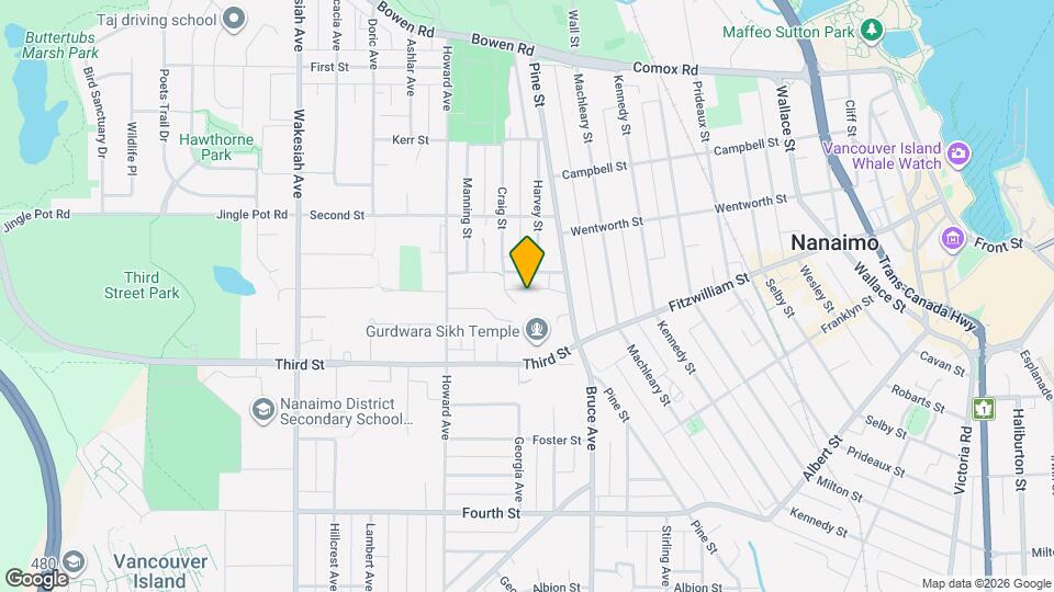 260 Craig St Map and Location Details