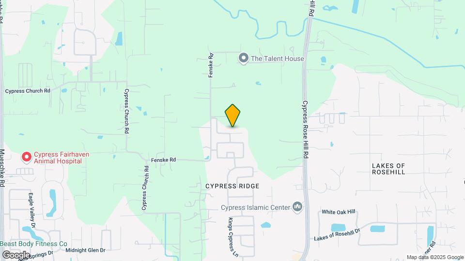 18142 Valebluff Ln Map and Location Details