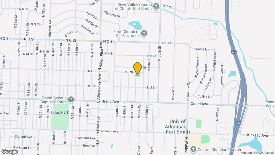 1310 N 47th St Map and Location Details