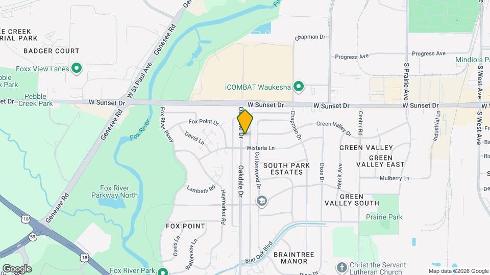 1505 Oakdale Dr Map and Location Details