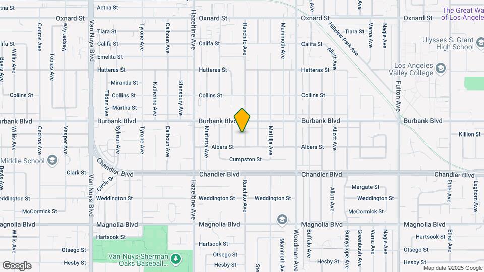 5523 Ranchito Ave Map and Location Details