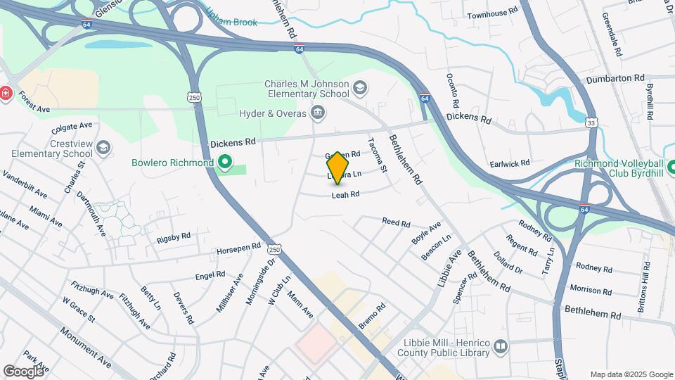 2318 Leah Rd Mapa y Detalles de la Ubicación