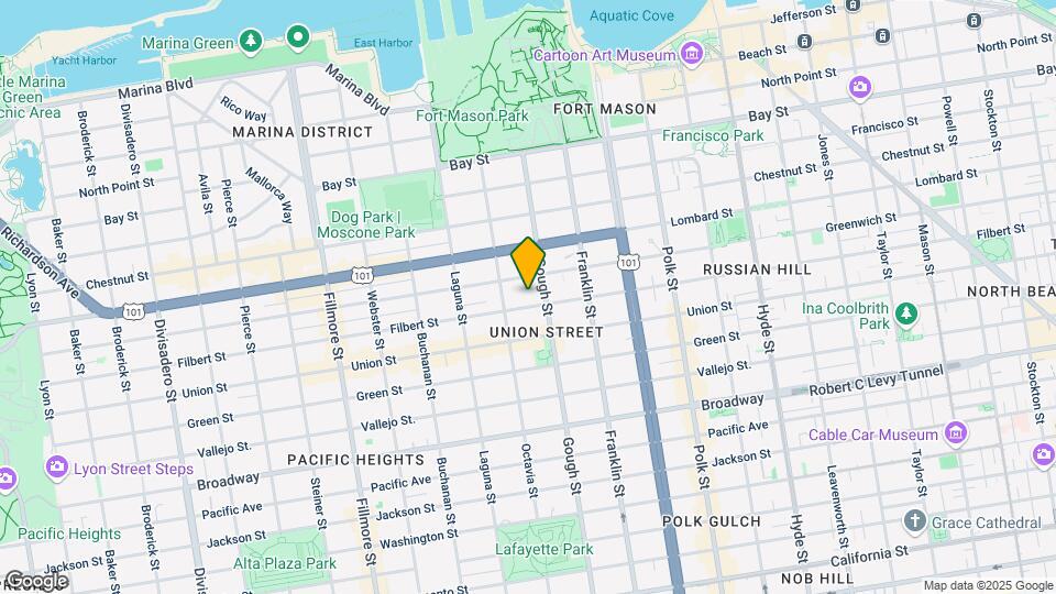 1736 Filbert St Map and Location Details