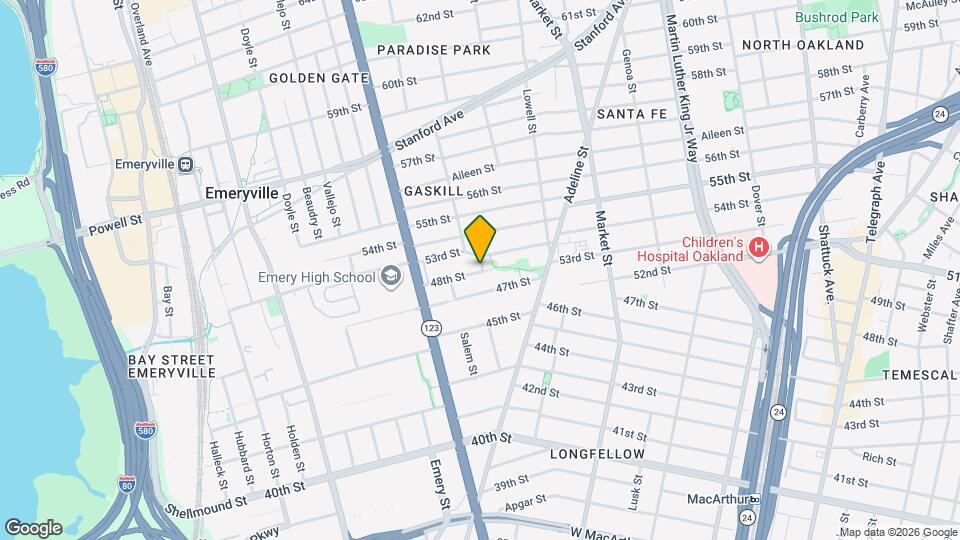 1046 48th St Map and Location Details