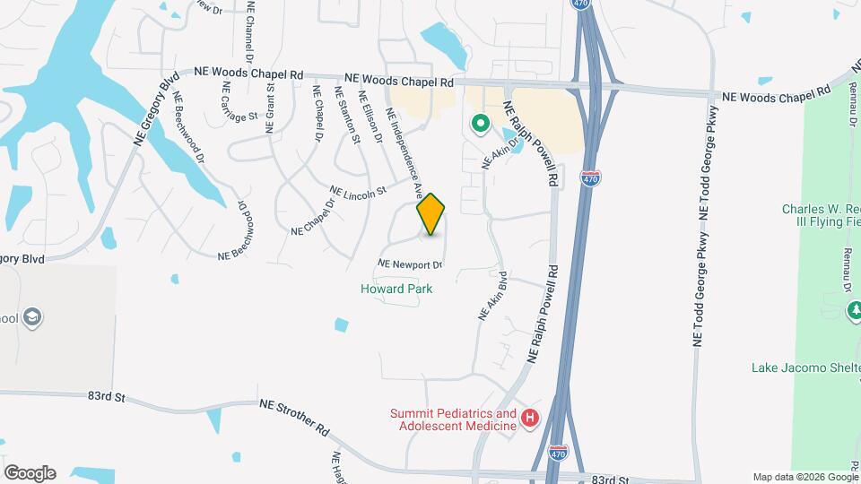 3563 NE Independence Cir Map and Location Details