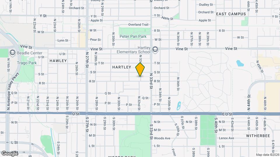 415 N 32nd St Map and Location Details