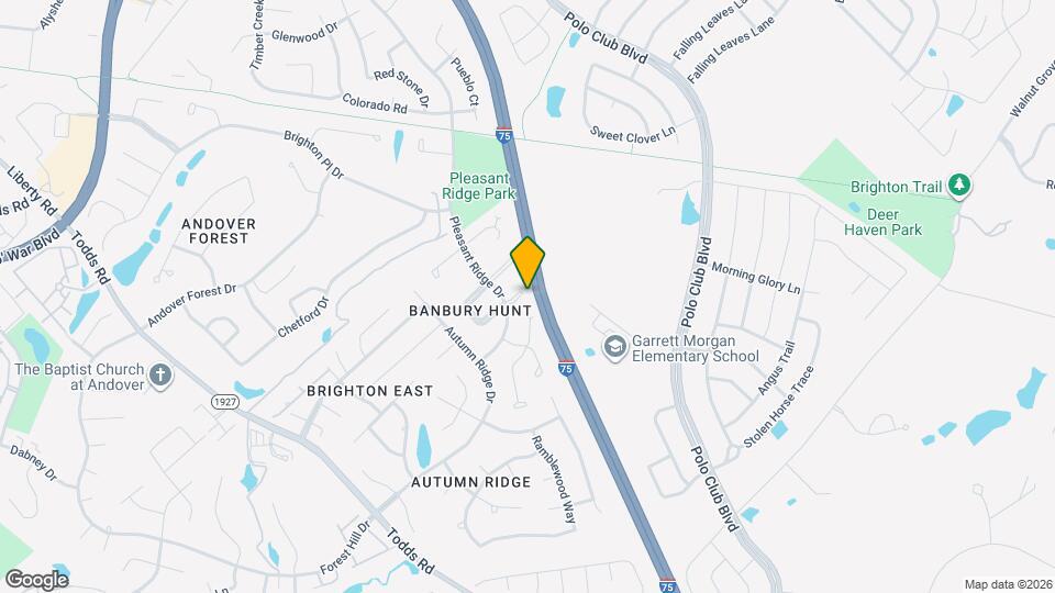 116 Pleasant Ridge Way Map and Location Details