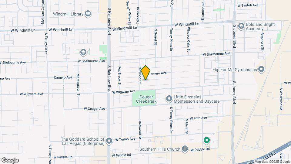 6673 Octave Ave Map and Location Details