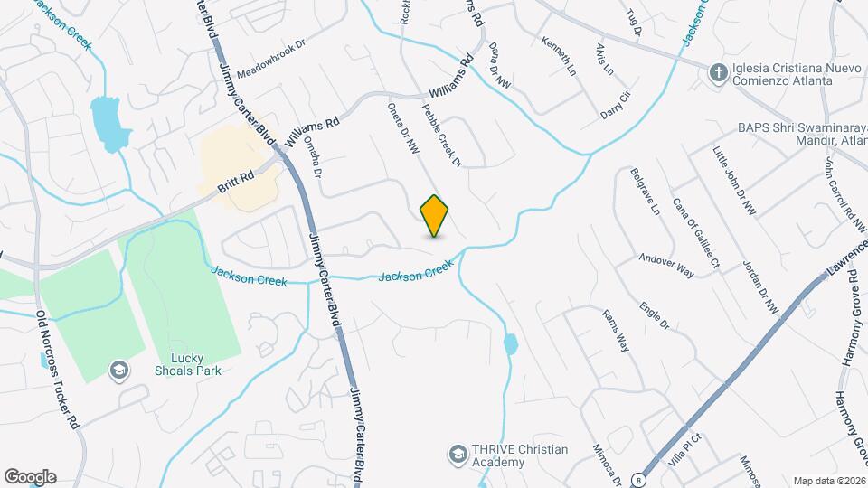 6043 Wandering Way NW Map and Location Details