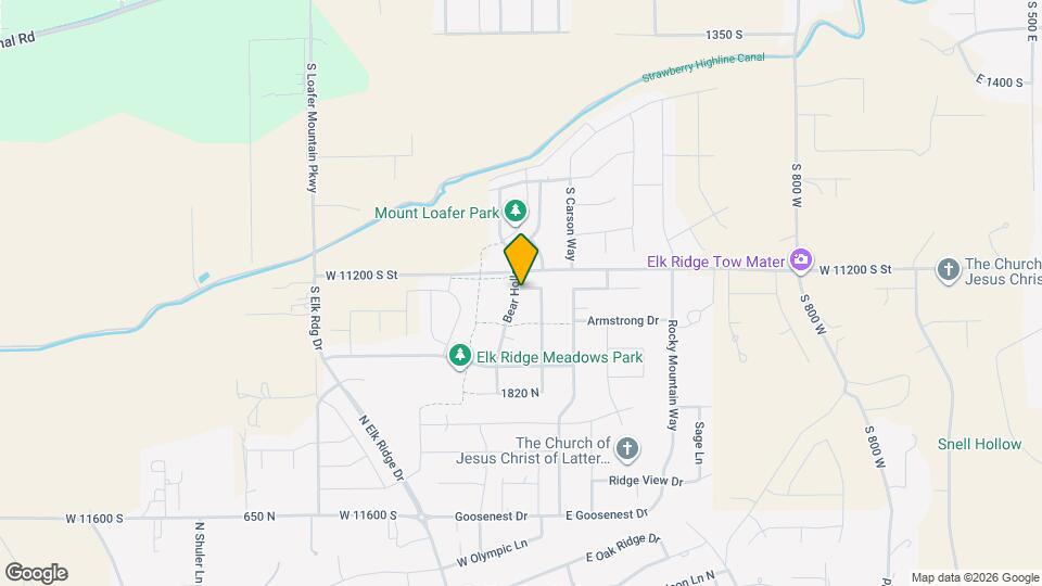1324 Bear Hollow Ln Map and Location Details