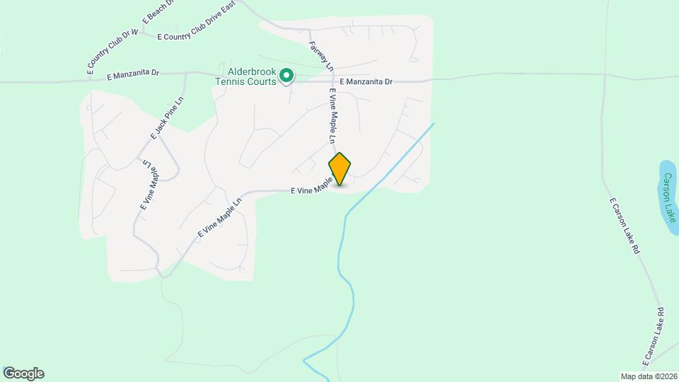 321 E Vine Maple Ln Map and Location Details