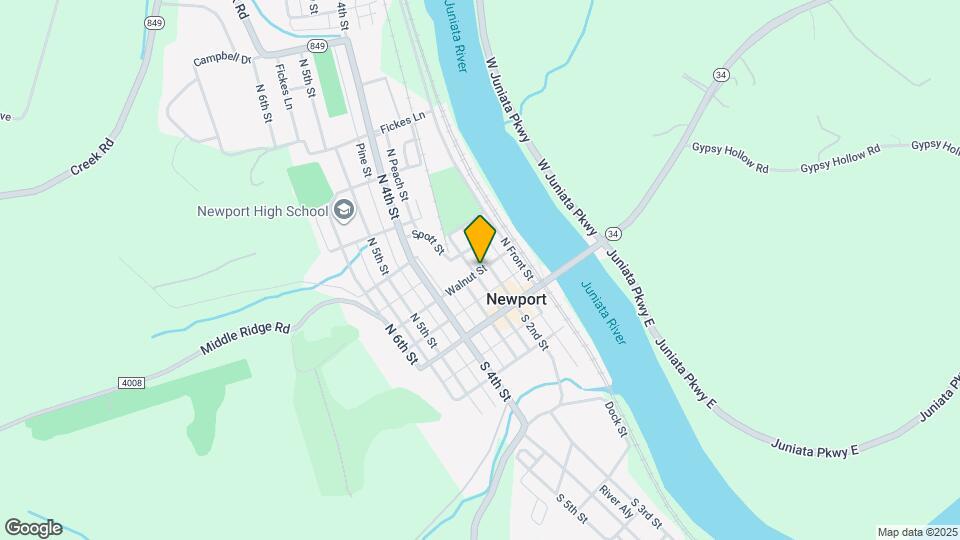 217 Walnut St Map and Location Details