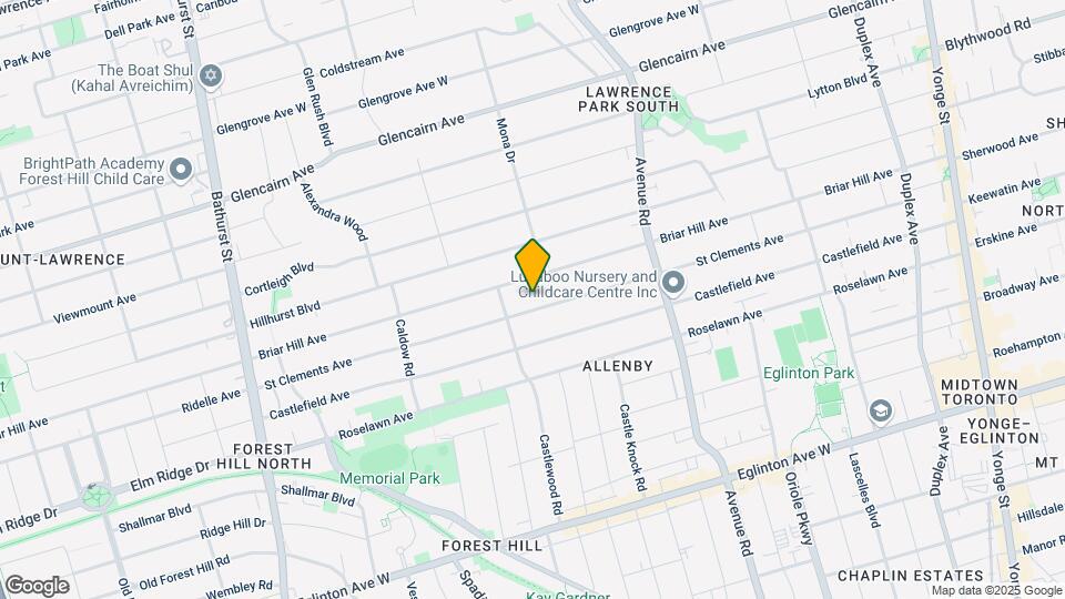 452 St Clements Ave Map and Location Details
