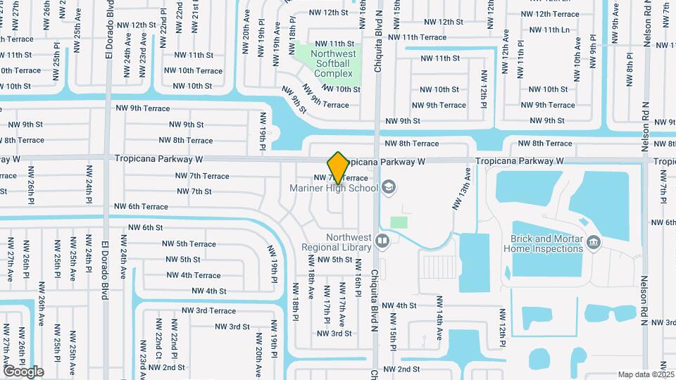 702 NW 17th Ave Map and Location Details