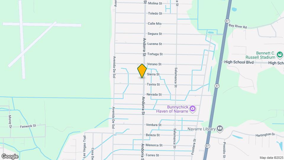 2369 Andorra St Map and Location Details