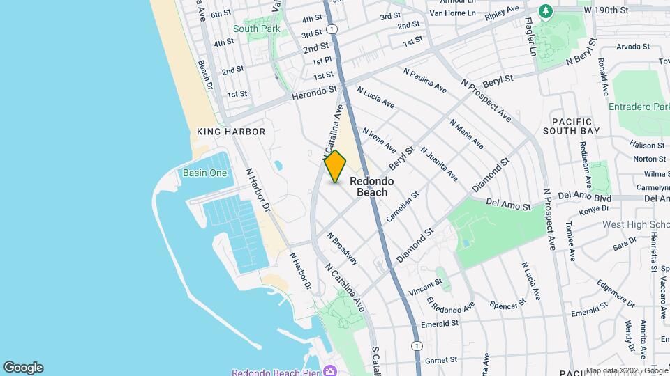 521 N Francisca Ave, Unit 3 Map and Location Details