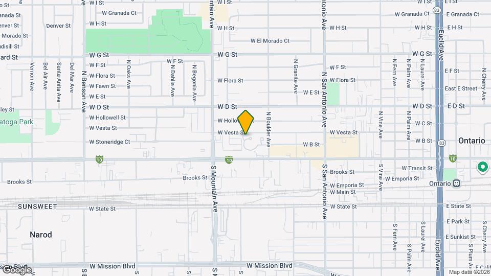 960 Pinyon Ct Map and Location Details