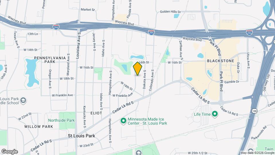 1651 Edgewood Ave S Map and Location Details
