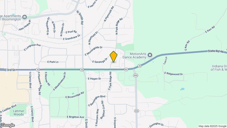 125 S Park Ridge Rd Map and Location Details