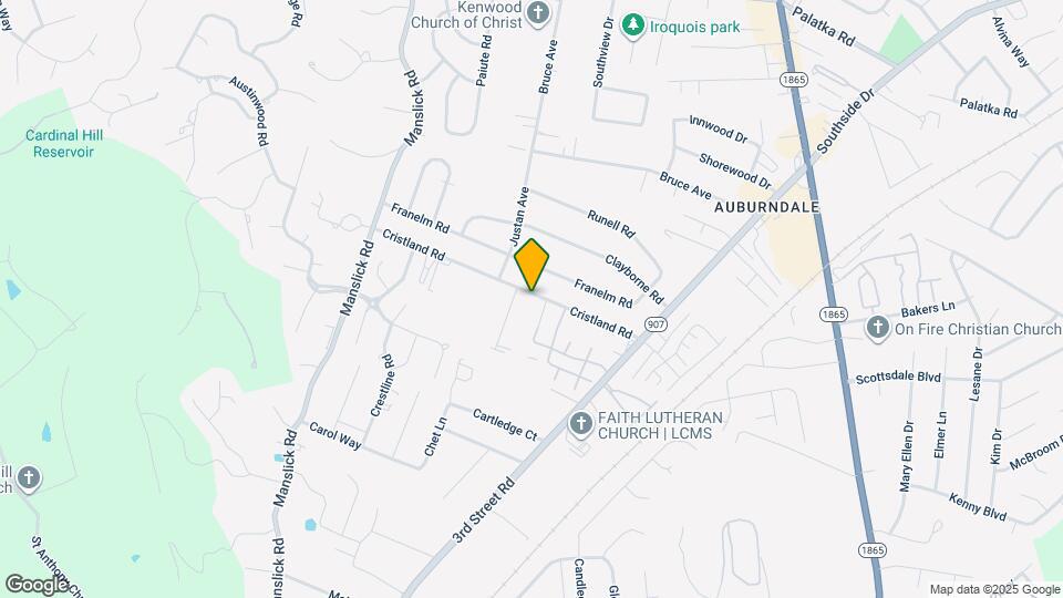1042 Cristland Rd Mapa y Detalles de la Ubicación