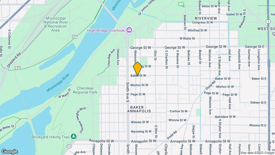 358 Baker St W, Unit #2 Map and Location Details
